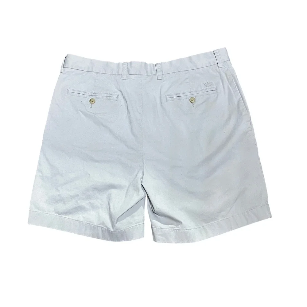Southern Tide Mens Shorts Size 36 Light Gray Coastal Casual